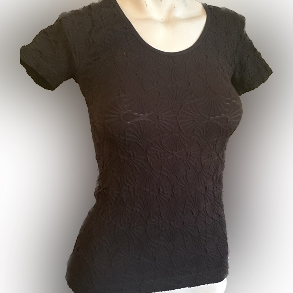 Ladies tight textured gothic tight bodycon y2k sexy blouse shirt